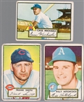 1952 Topps Bb- 3 Diff