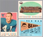 1959 Topps Football- 10 Diff