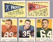 1959 Topps Football- 12 Diff