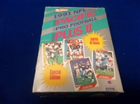 1991 Pacific Plus II Ftbl.- 1 Unopened Box