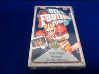 1991 Upper Deck Ftbl.- 1 Unopened Low Series Box