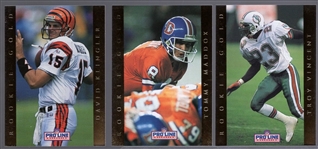 1992 Pro Line Fb- Rookie Gold- 30 Asst