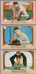 1955 Bowman Baseball- 3 Diff