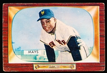 1955 Bowman Bb- #184 Willie Mays, Giants