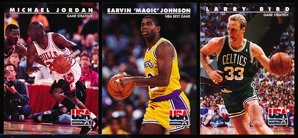 1992 SkyBox USA Bskbl.- 1 Complete Set of 110 Cards