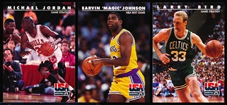1992 SkyBox USA Bskbl.- 1 Complete Set of 110 Cards