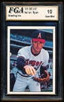 1975 SSPC Baseball- #187 Nolan Ryan, Angels- FGA 10 (Gem Mint)