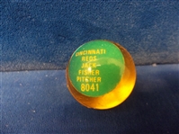 1970 Chemtoy Superball- #8041 Jack Fisher, Reds