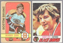 Bobby Orr- 2 Diff. Cards