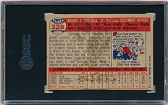 1957 Topps Baseball- #328 Brooks Robinson RC, Orioles- SGC 3 (Vg)