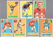 1956 Topps Football- 7 Diff