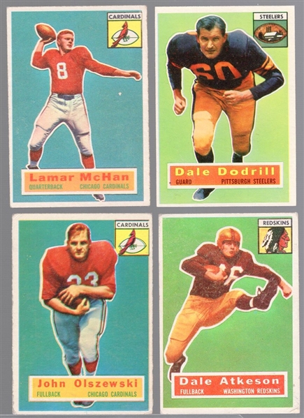 1956 Topps Fb- 8 Diff