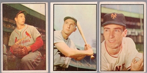 1953 Bowman Bb Color- 3 Diff Hi#s