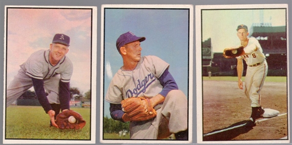 1953 Bowman Bb Color- 3 Diff Hi#s