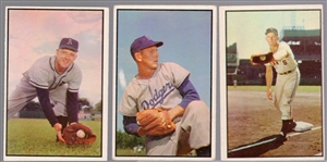 1953 Bowman Bb Color- 3 Diff Hi#s