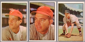 1953 Bowman Bb Color- 3 Diff Hi#s