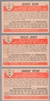 1953 Bowman Bb Color- 3 Diff Hi#'s