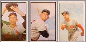 1953 Bowman Bb Color- 3 Diff Hi#s
