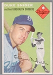 1954 Topps Bb- #32 Duke Snider, Dodgers