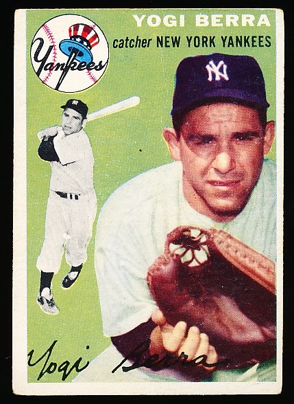 1954 Topps Bb- #50 Yogi Berra, Yankees