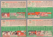 1954 Topps Bb- 4 Diff