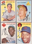 1954 Topps Bb- 4 Diff