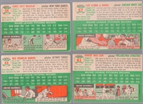 1954 Topps Bb- 4 Diff