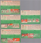 1954 Topps Bb- 5 Diff