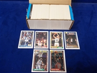 1992-93 Topps Bskbl.- 1 Near Set of 395/396 Cards in Original Factory Box