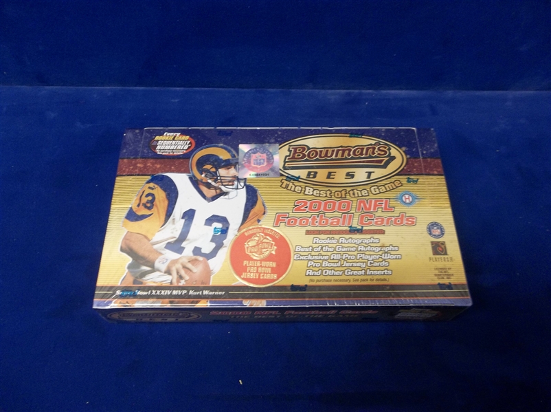 2000 Bowmans Best Ftbl.- One Factory Sealed Unopened Box