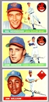  1955 Topps Baseball- 3 Diff