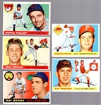 1955 Topps Baseball- 10 Diff
