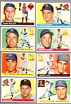 1955 Topps Baseball- 8 Diff