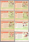 1955 Topps Baseball- 8 Diff
