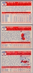 1957 Topps Bb- 3 Diff