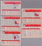 1957 Topps Bb- 5 Diff