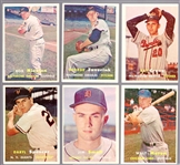 1957 Topps Bb- 6 Diff
