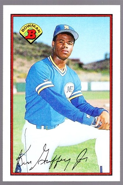 1989 Bowman Bsbl. #220 Ken Griffey, Jr. RC, Mariners