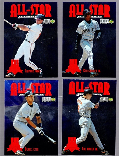 1997 Collectors Choice Bsbl. “All-Star Connection"- 1 Complete Set of 45 Cards