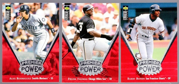 1997 Collectors Choice Bsbl. “Premier Power"- 20 Asst. Cards