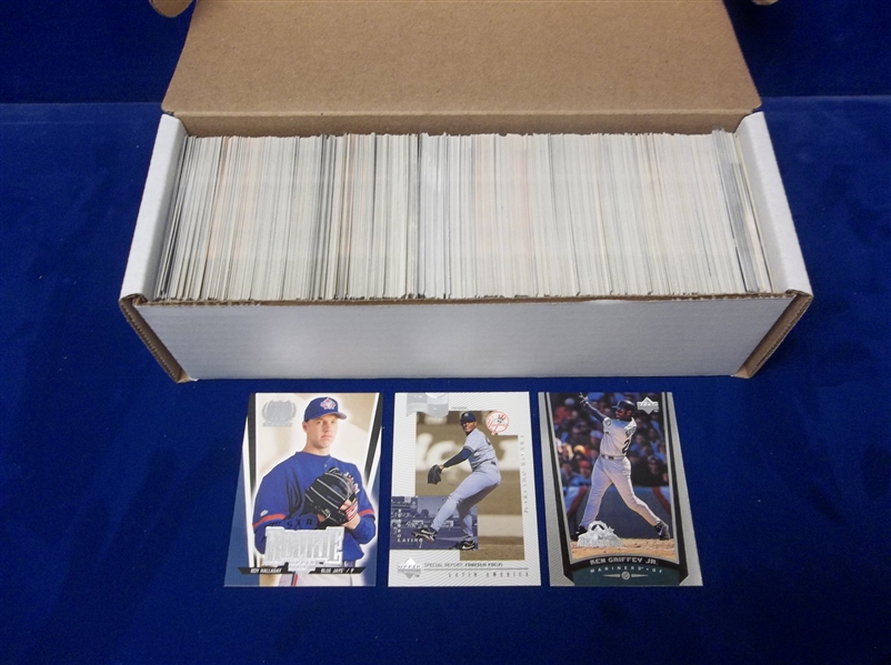 1999 Upper Deck Bsbl.- 1 Near Set of 524/525 Cards