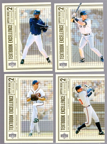 1999 Upper Deck Bsbl. “Textbook Excellence"- 1 Complete Set of 30 Cards