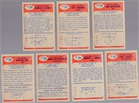 1955 Bowman Ftbl.- 7 Diff. Cards