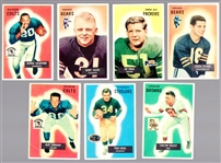 1955 Bowman Ftbl.- 7 Diff. Cards