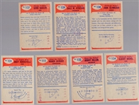 1955 Bowman Ftbl.- 7 Diff. Cards