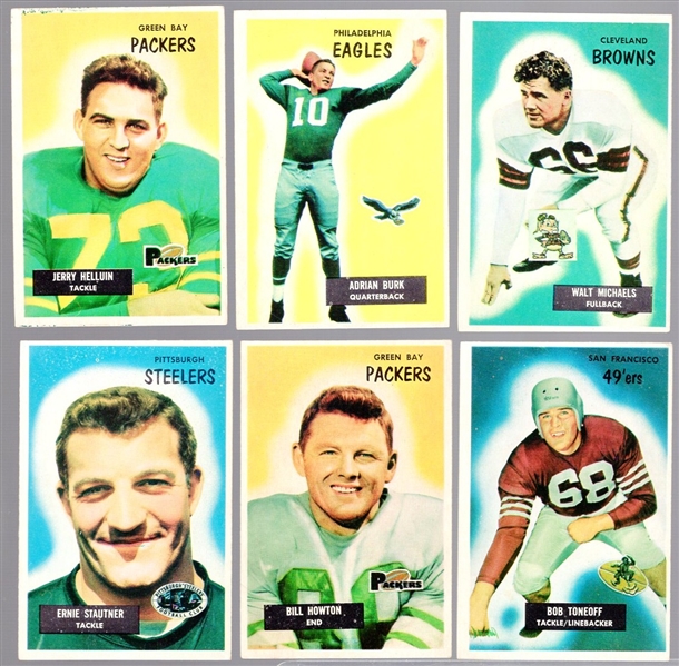1955 Bowman Ftbl.- 11 Diff. Cards