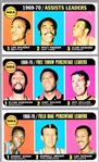 1970-71 Topps Bskbl.- 3 Diff. Leader Cards