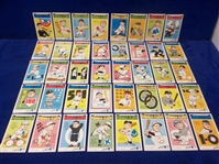 1972 Fleer Laughlin “Baseball's Famous Feats Complete Set of 40