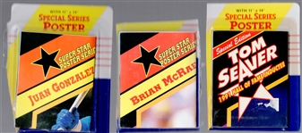 1992 Starting Lineup Bsbl. “Posters- 6 Diff. Still in Holders