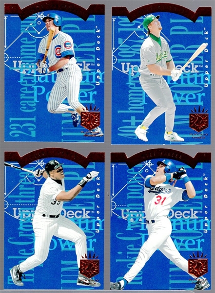 1993 SP Bsbl. “Platinum Power"- 18 Diff. Cards